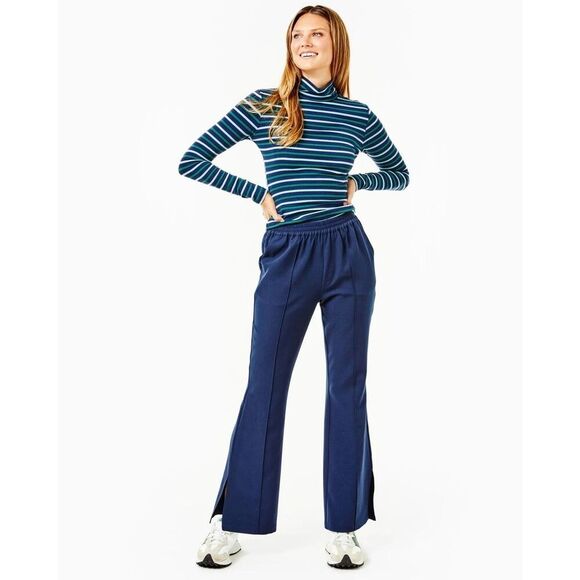 NWT Addison Bay Active Crepe Twiggy Pant In Navy Size XS MSRP $168 - Picture 4 of 8